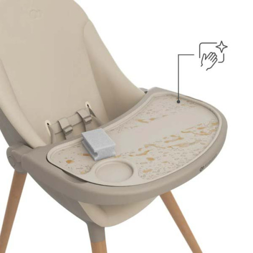 Стульчик для кормления 2 в 1 Kinderkraft Fini Up Beige (KHFINIUPBEG0000)
