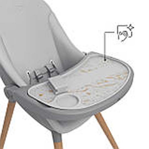 Стульчик для кормления 2 в 1 Kinderkraft Fini Up Grey