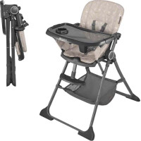 Стульчик для кормления Kinderkraft Foldee Birdy Beige (KHFOLD00BEG000N)