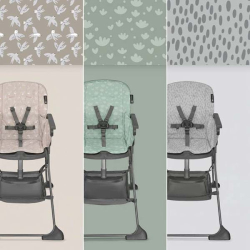 Стульчик для кормления Kinderkraft Foldee Birdy Beige