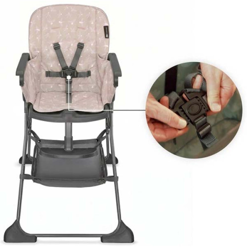 Стульчик для кормления Kinderkraft Foldee Birdy Beige