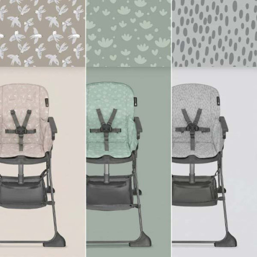 Стульчик для кормления Kinderkraft Foldee Bushy Green (KHFOLD00GRE000N)