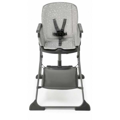 Стульчик для кормления Kinderkraft Foldee Spotty Grey