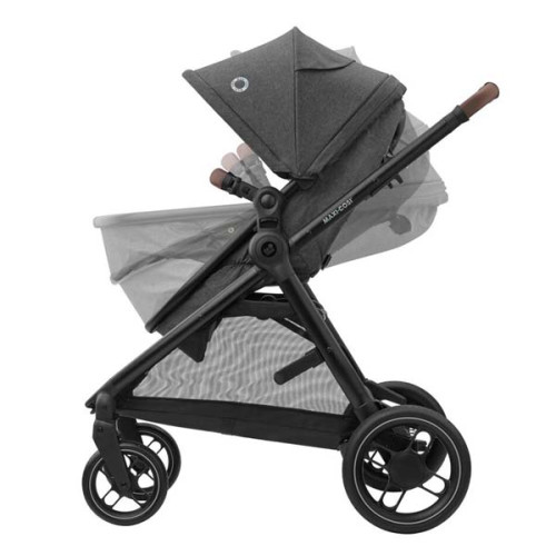 Універсальна коляска 3 в 1 MAXI-COSI Zelia S Trio Dark Grey