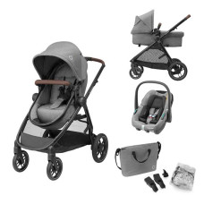 Универсальная коляска 3 в 1 MAXI-COSI ZELIA S TRIO Grey 