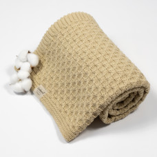 В'язаний плед DoRechi 2097 Карамель